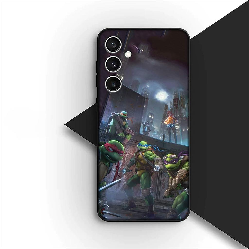 Casing for Apple iPhone 17 Pro XS Max Air 6 7 8 Plus 5 + SE 2022 SE2 16E Phone Cover Soft Case Ninjas Poster Turtles Wallpaper