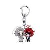 The Hundred Line CP Takumi Sumino Eiji Aotsuki Couple Keychain SIRE Last Defense Academy Bag Charms  Pendant Gift New Souvenir