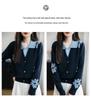 Retro Women's Knitted Cardigan – Exquisite, Loose, Early Autumn Slimming Jacket