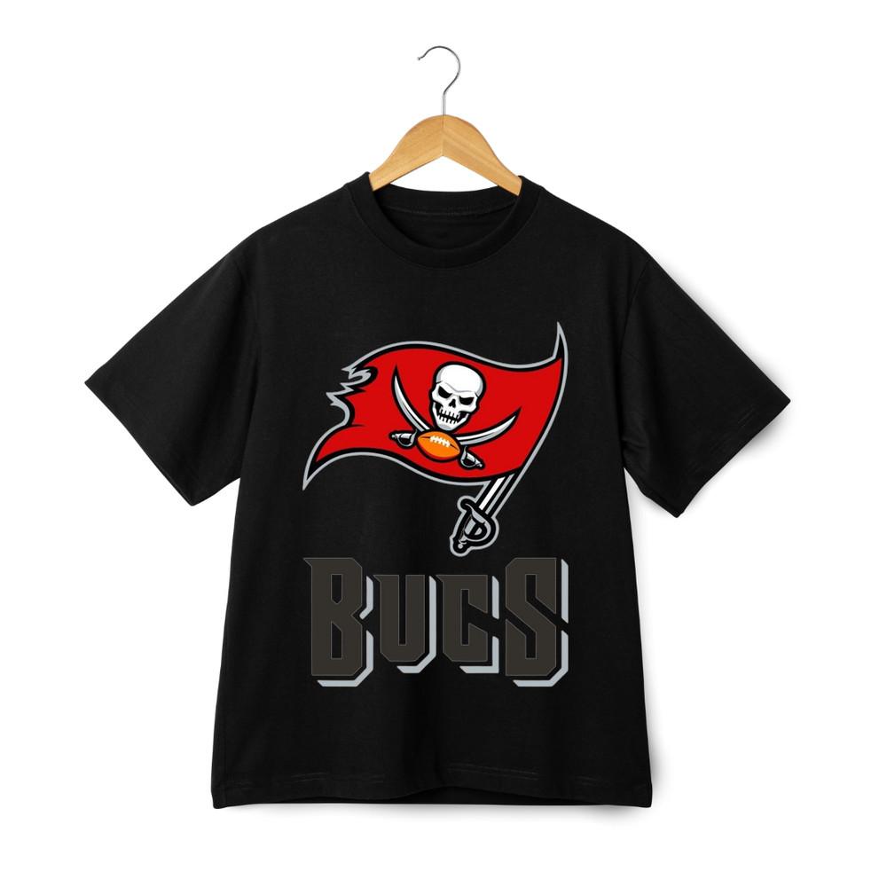 Tampa Bay Buccaneers Logo Graphic T-Shirt NFL Football Team Fan Tee