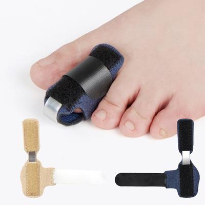 2Pcs Pain Relief Aluminium Finger Splint Fracture Protection Brace Corrector Support With Fixed Tape Bandage