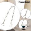 2Pcs Toilet Chains Parts 21cm Replacement Professional Sturdy Easy to Install Durability