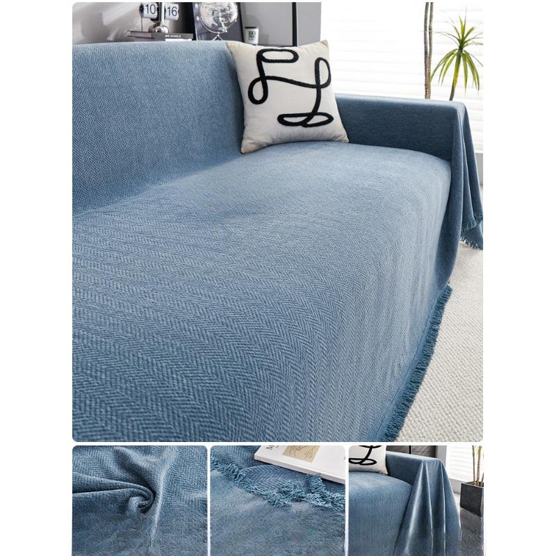 Chenille Sofa Towel Cover Cloth Sofa Cushion Four Seasons Universal High Sense Full Covered Universal Cover Cover Blanket