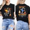 2 Seiten R.I.P Ace Frehley 1951-2025 Schwarzes Baumwoll-T-Shirt Alle Größen S-5XL DS906 Unisex T-Shirt