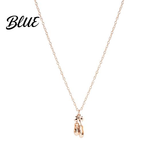 Lightweight Charm Necklace Ballet Shoes Necklace Elegant Ballerina Pendant Dainty Non-bulky Dancer Stylish