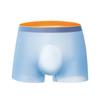 Ultra-dünne Herren Ice Silk Nahtlose Boxer-Slips - Einteilig, Große Größen, Einfarbig