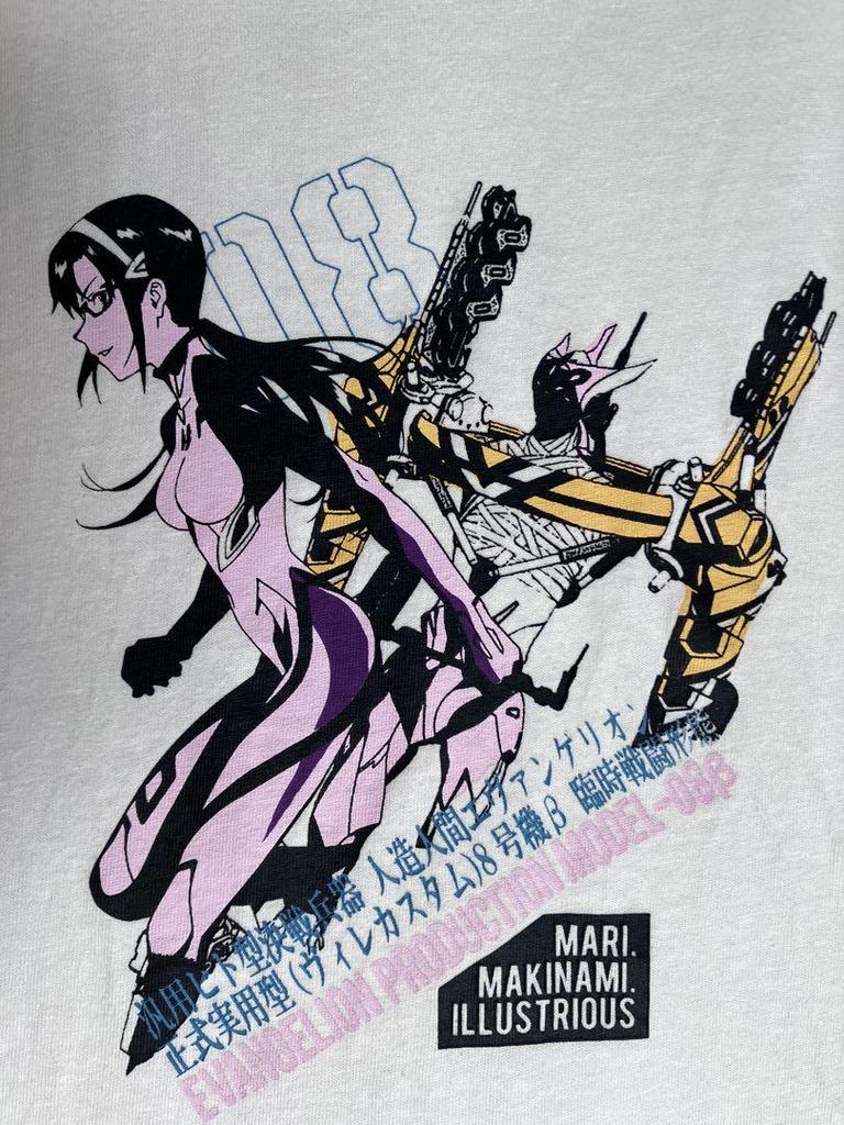 [USED] EVANGELION Makinami Mari Illustrious Anime T-shirt