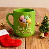 Mug Tricot Drôle avec Citation Sarcastique 11/15oz Tasse à Café en Céramique Cadeau Nouveauté pour les Passionnés de Tricot et de Crochet