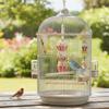 Parrot Chew Toy Natural Rattan And Pith Ball Bite-Resistant Bird Entertainment For Parrots Small Birds