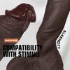 Liquid Silicone Lifelike Penis for G Spot & Anal Play Thick Soft Silicone Dildo Sex Toy with Strong Suction Cup, Hands-Free Adult Sex Toy