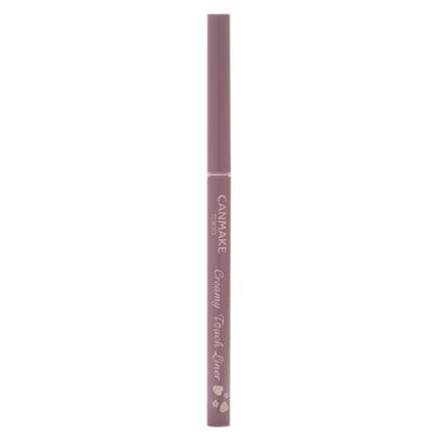 CANMAKE Creamy Touch Liner 12 Strawberry Storm Lápis Delineador Gel Suave Ponta Fina Rosa Cinza
