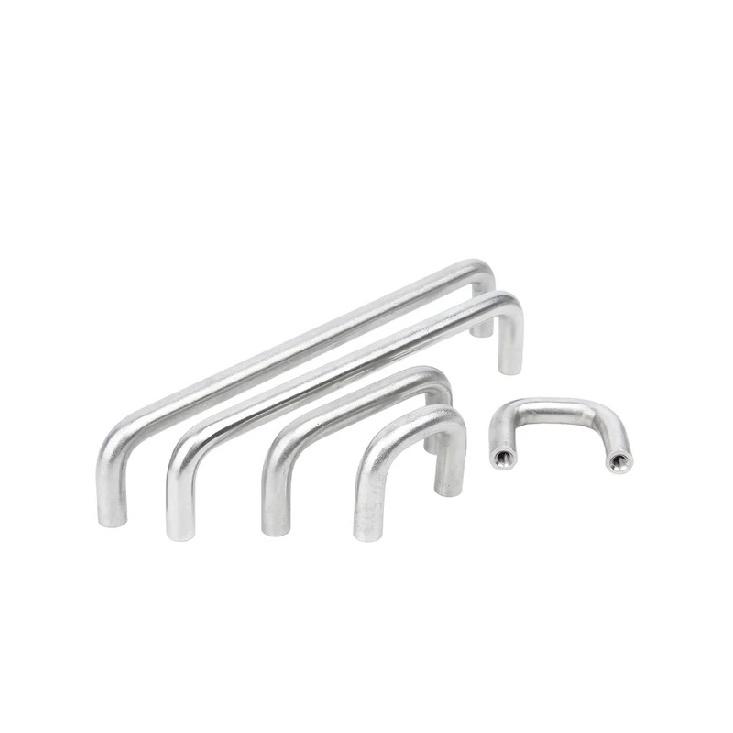 M4-M8 304 Stainless Steel Solid U Shape Pull Handle Welded Cabinet Wardrobe Door Knob Furniture Hardware