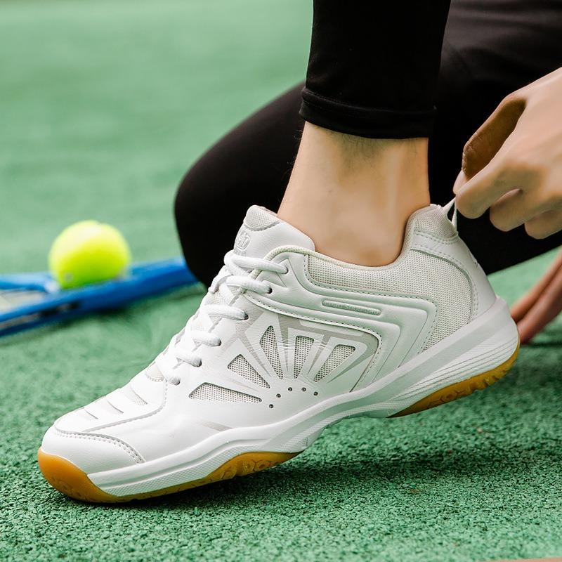 Outdoor sports men's and women's running shoes table tennis shoes badminton shoes breathable mesh student competition training shoes