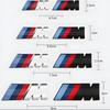 Car Body Sticker M Sports Badge Labeling Stickers Car Grill Badge Sticker For BMW E46 E39 E90 E60 E36 E34 E30 F20 E92 M3 M4 M5