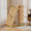 Vandou Pet Corrugated Cat Scratching Post & Climbing Frame