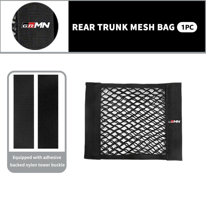 Car Styling Trunk Box Storage Bag Mesh Elastic String Net Pocket Organizer Accessories For Toyota Yaris Corolla Rav4 GR Auris