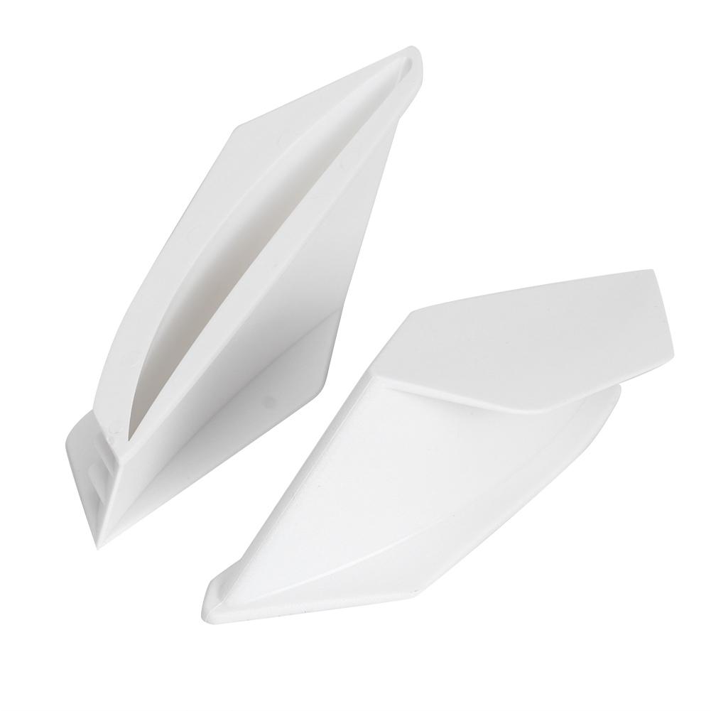 

Аэродинамические крылышки мотоцикла Спойлер Крыло Универсальный Модификационный АксессуарБелый белый