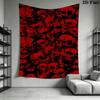 Skulls Wallpaper Tapestry Wallmounted Background Cloth Wall Decoration Work Of Art Background Wall Hanging Cloth