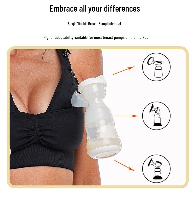 Sutiã Esportivo de Amamentação com Fecho Frontal Sem Mãos para Mulheres Grávidas e Amamentando