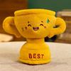 Cute Wish Trophy Plush Doll Stuffed Toy - Company Activity Prize, Birthday Gift for Girls