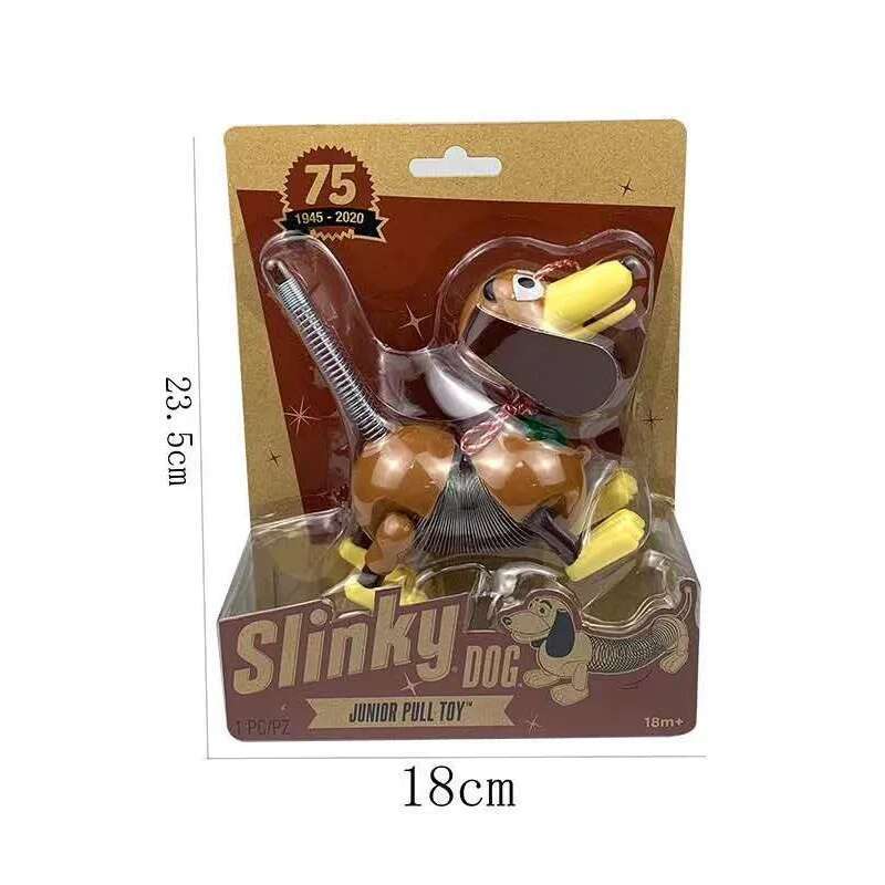 Stretch Slinky Dog  Action Figures Toys Sheepherder Slinky Dog Woody Anime Figure Dolls Gift for Kids
