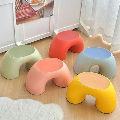 Geometrischer Kinderhocker Rutschfest Moderner Hocker Nordisch Hohe Qualität Rutschfester Hocker Wohnzimmer