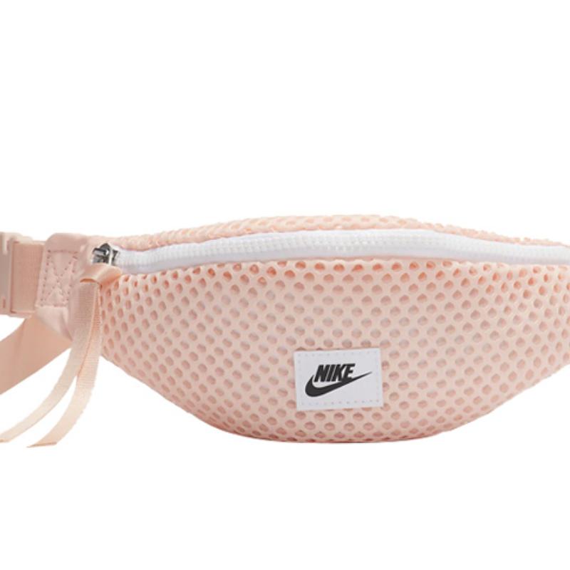 Nike Polyester Sling Bag Shoulder Bag Crossbody Bag Fanny Pack Regular Unisex Orange Pink Casual CU2609-664
