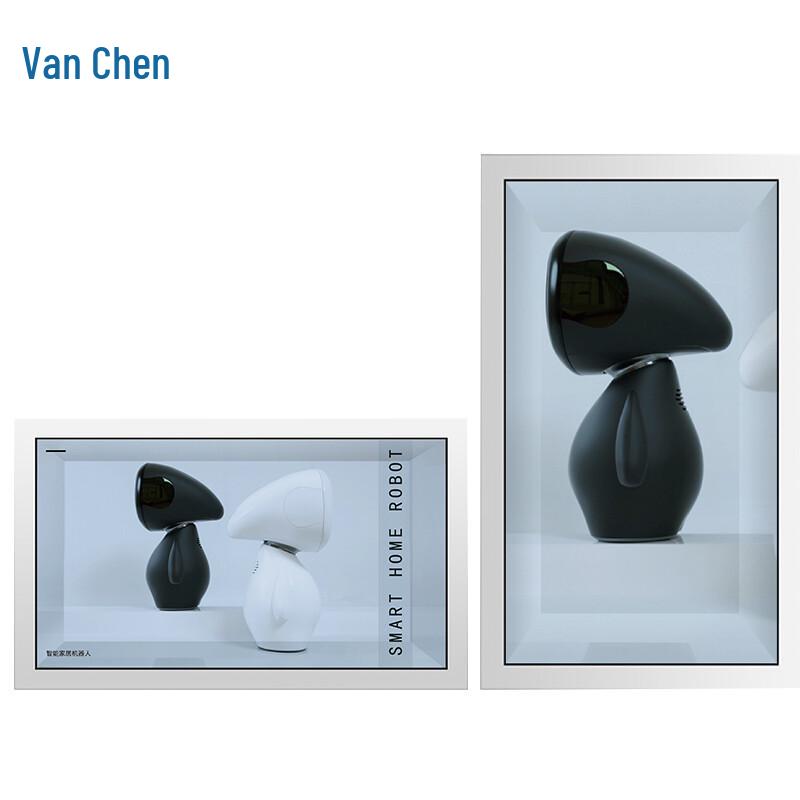 Transparent Touchscreen Display Kiosk CN Plug (adapter Included)