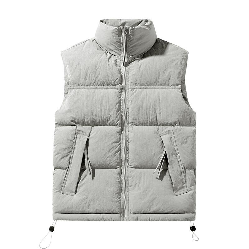 Autumn and Winter Vest Bread Clothes Sleeveless Light Warm Cotton Vest Thick Vest Jacket Flow
