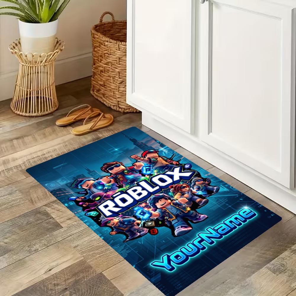 Roblox Customize Your Name Kitchen Rug Runner Rug Laundry Mat Hallway Entryway The Best Gift Choice