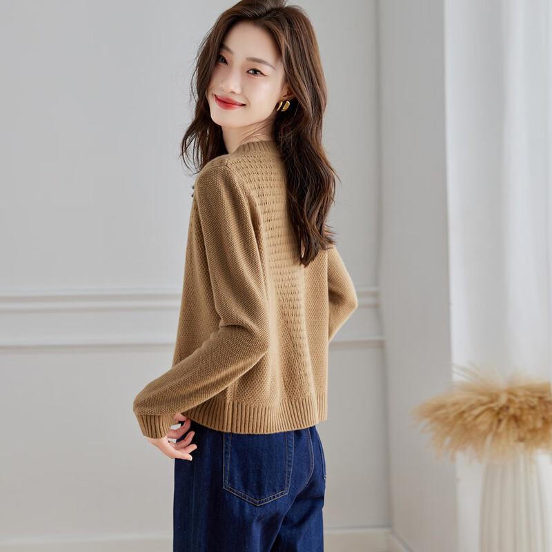 Srcr Women's Pure Wool Knit Cardigan