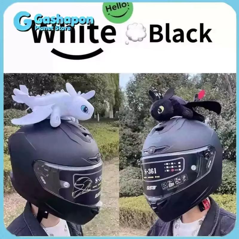 Cute Toothless Dragon Doll Helmet Figurine Cartoon Decoration Collectible Birthday Gift For Anime Fans