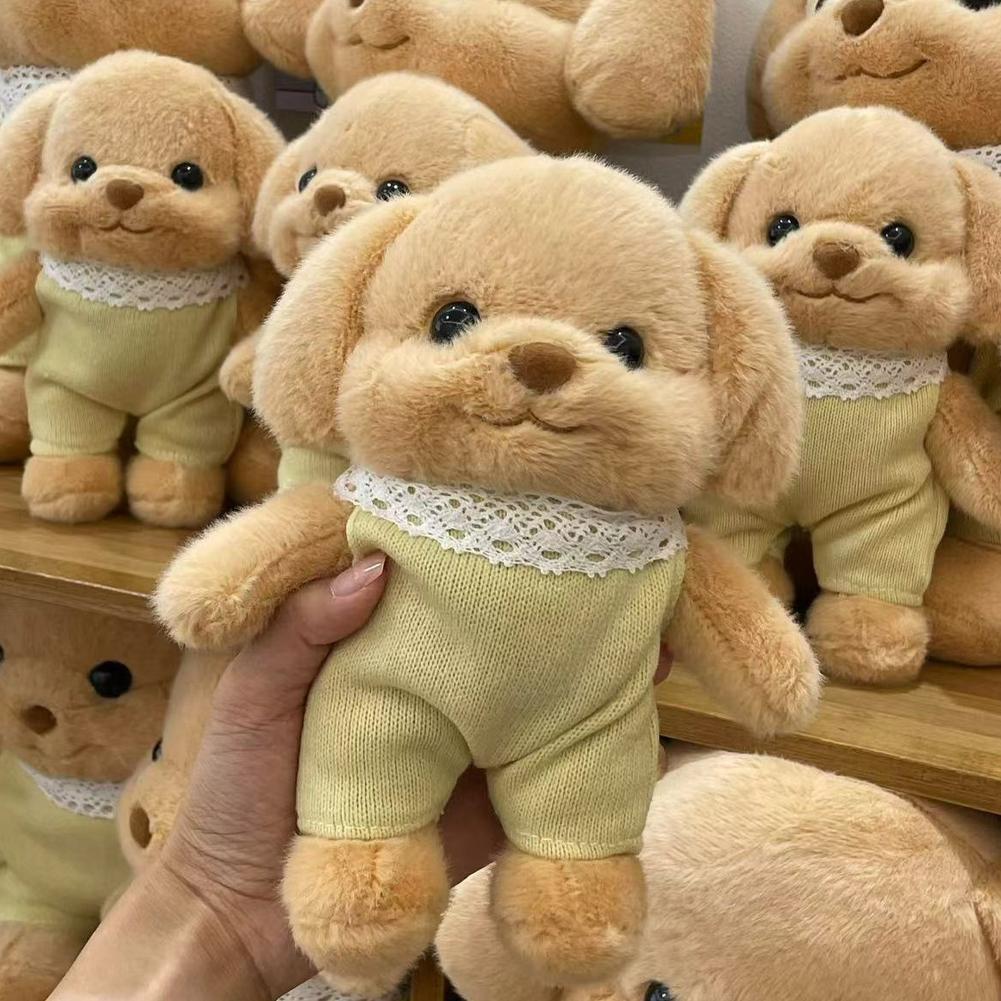 Sylvan 20/30/40cm Mini Baby Poodle Plush Model TT Same Cute Dog Family Cartoon Poodle Pillow Birthday Gift Girl Collecti