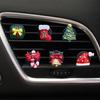Cute Cartoon Car Air Vent Perfume Holder Christmas Decorative Accessories For Car Interior