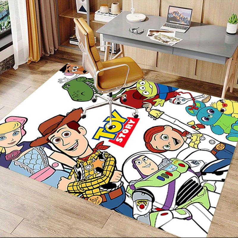 1pc Toy Story Adventure Carpet for Playroom Bedroom Living Room Sofa Home Decor,kids Game Area Rug Non-slip Floor Mat Y72946