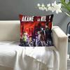 Anime Akame Ga Kill Pillow Case Square Pillow Bedroom Sofa Leisure Comfort Cushion Car Living Room Home Decoration