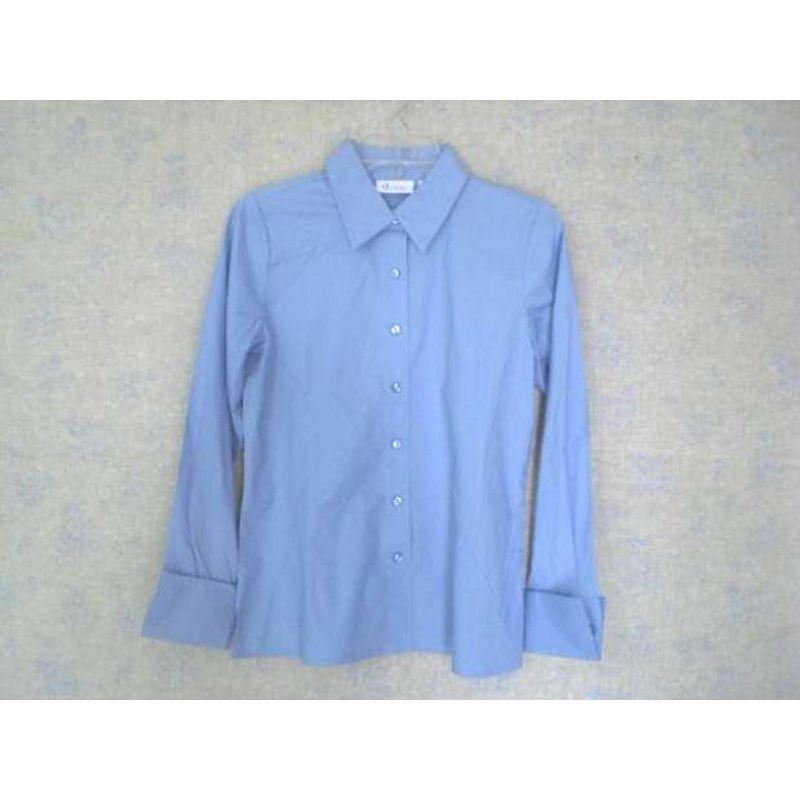 

plus Size Women s Woven Cotton Stretch Chubby Girl Long Sleeves Shirt Spring Commute Leisure Bracelet Cuff All-Matching Comfortable Light blue 2XL