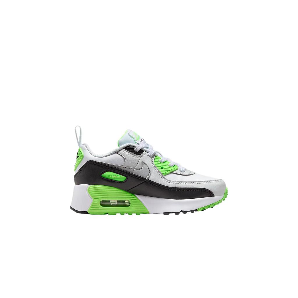 Nike Air Max 90 EasyOn PS Lime Blast Kids Sneakers Green White Photon-Dust IH1417-130
