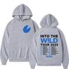 Rapper Russ Into The Wild Tour Album Hoody Men Clothing Hip Hop Oversized Sweatshirt Fashion High Quality Fleece Hoodie