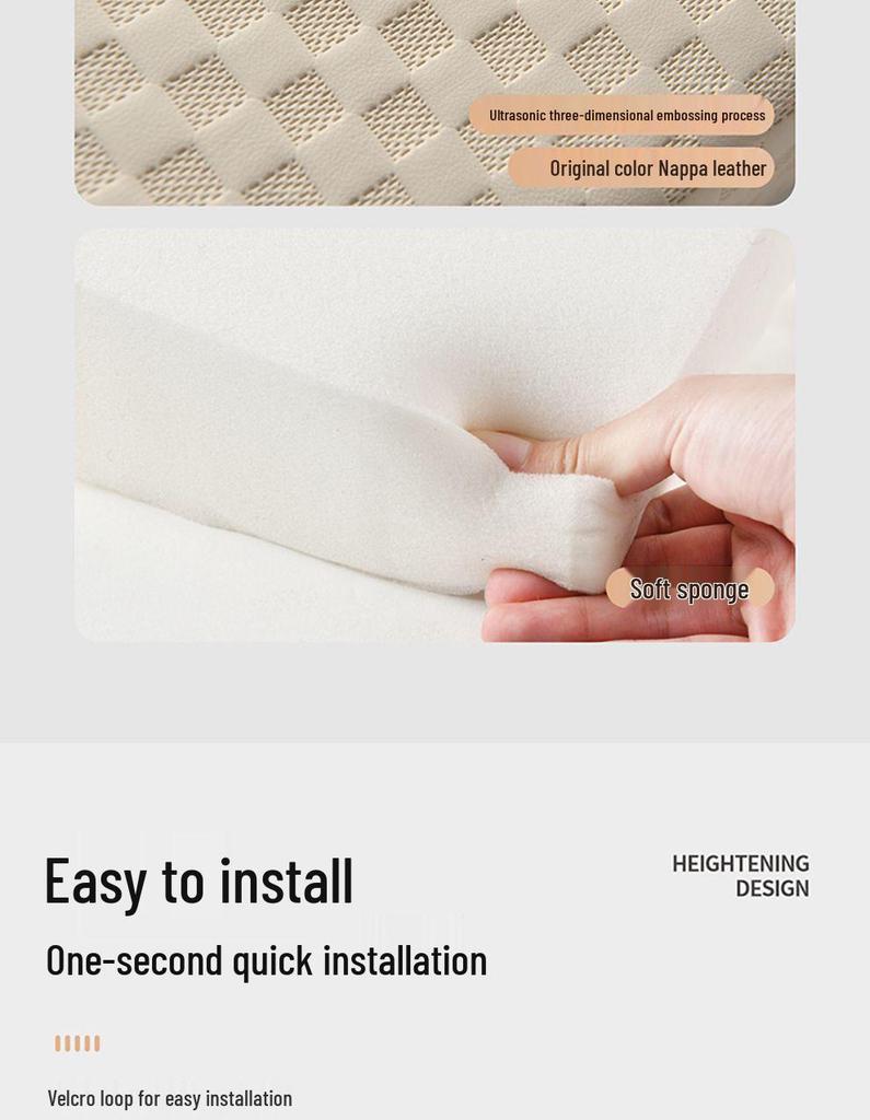 Universal Car Armrest Pad with Storage and Tissue Box
