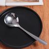 Premium Stainless Steel Spoons Durable Serving Spoons Tableware Soup Spoon  Restaurant