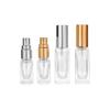 3/6/9ml Empty Glass Perfume Bottle Stainless Steel Roller Ball DIY Portable Travel Essential Bottle