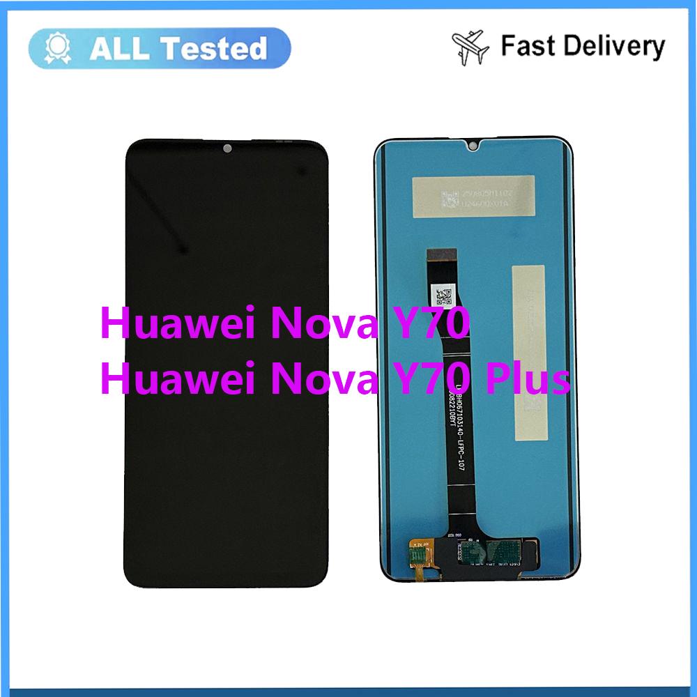 

LCD Screen and Digitizer Full Assembly For Huawei Nova Y70 MGA-LX3 Y70 Plus MGA-LX9 MGA-LX9N