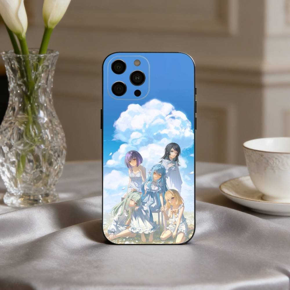 Anime BanG Dream A-Ave Mujica  Phone Case For iPhone 17pro,16,15,14,13,12,11 Plus,Pro Max,XS,Soft Silicone Black Cover