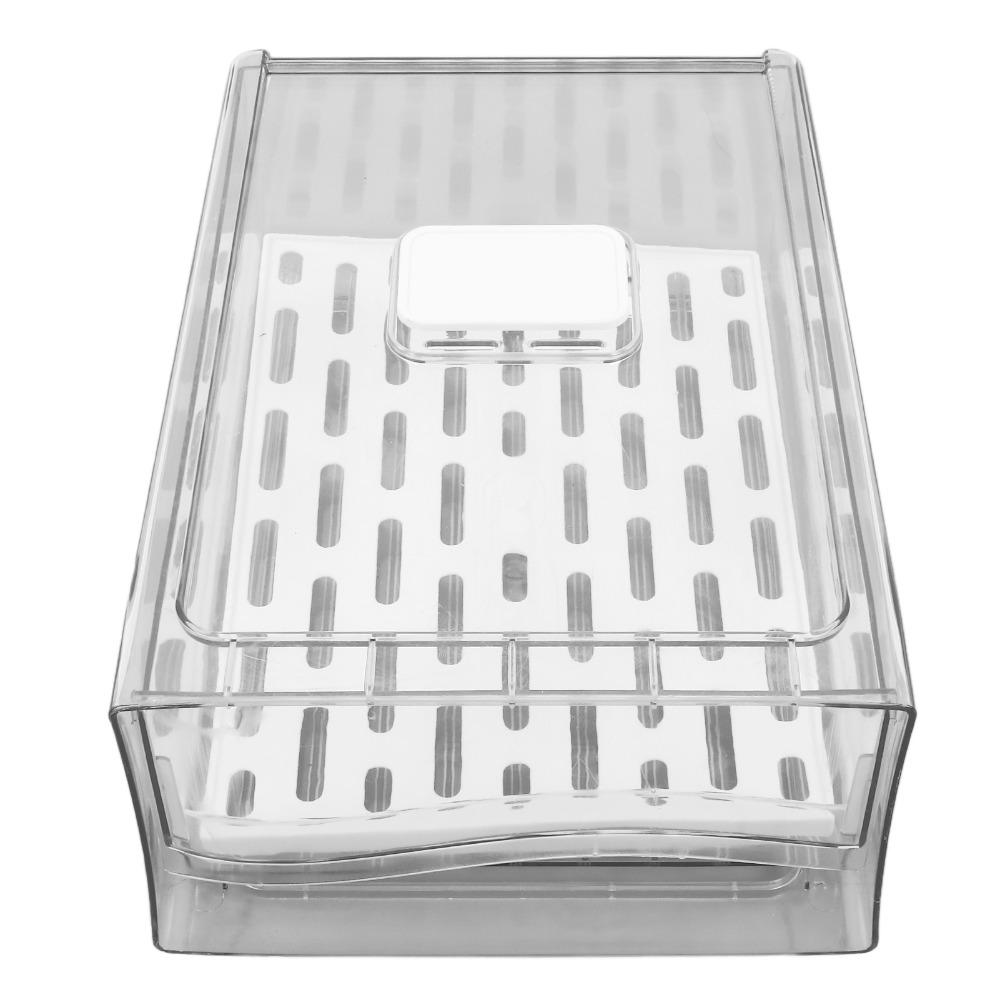 PET Refrigerator Storage Box S/L Fridge Produce Container  For Berry Storage