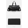 Travel Bag Unisex PU Large Capacity Adjustable Strap Travel Gym