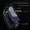 Carbon Fiber Stand Phone Case for Samsung Galaxy Z Fold 5 4 3 Fold5 Fold4 Fold3 5G Shockproof Prevention Hard Cover