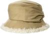Torcere Suede X Boa Bucket Size M [Moonbat] Hat, Plain, Women's, Present, Gift, 26-145-69289-21-03, Beige,