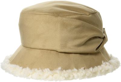 Torcere Suede X Boa Bucket Size M [Moonbat] Hat, Plain, Women's, Present, Gift, 26-145-69289-21-03, Beige,