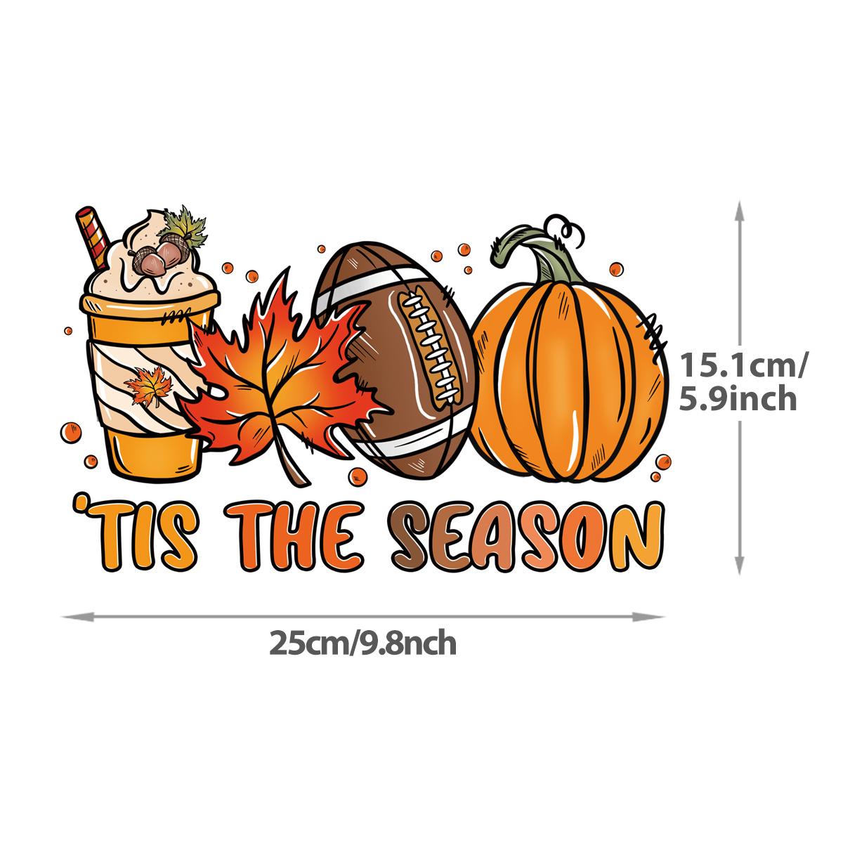 

Football season clothing patches, heat press, Diy hats and sweatshirts, heat transfer T-shirts, clothing stickers, iron transfer